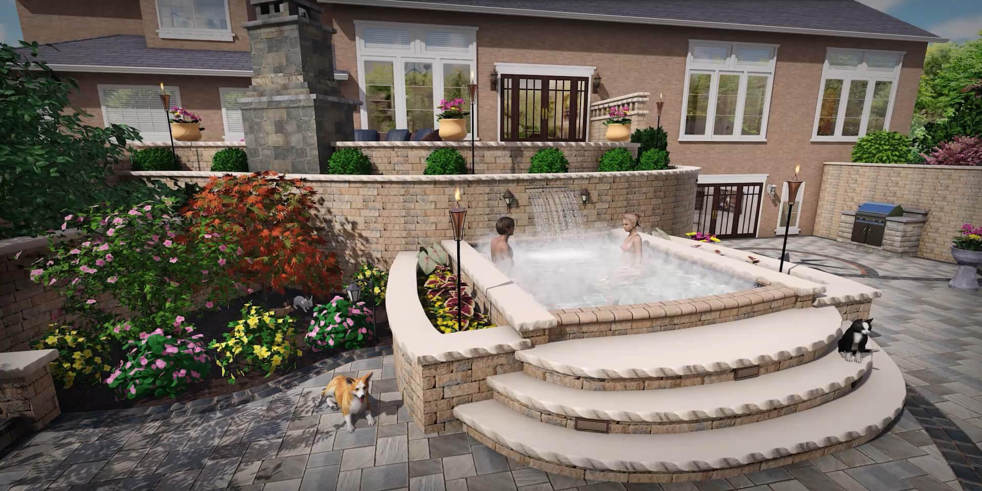 Visualizing Your Paradise: The Power of 3D in Landscape Transformation.